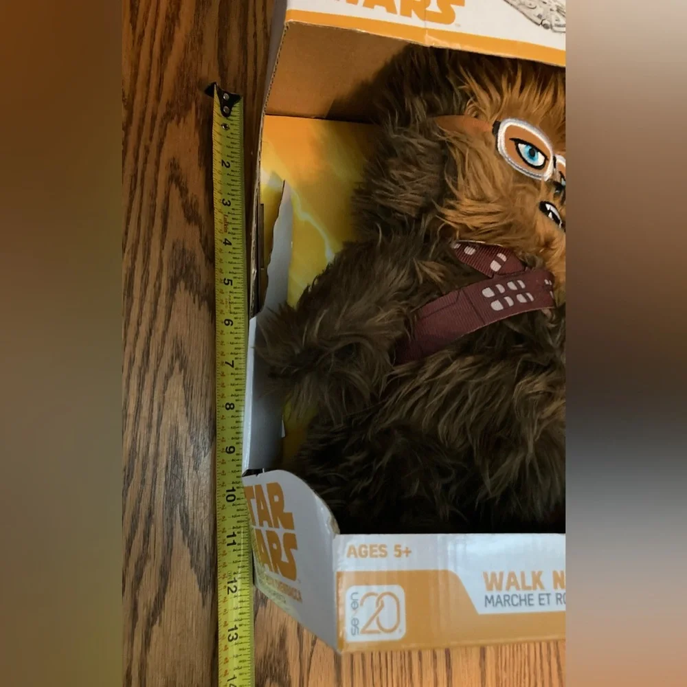 💫STARWARS💫CHEWBACCA WALknROAR interactive PLUSH💥NEW in BOX💥